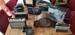 8 radio's 1 bakelieten telefoon 1 klok in 1 koop, Hobby en Vrije tijd, Elektronica-componenten, Ophalen of Verzenden, Gebruikt