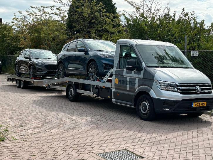Volkswagen Crafter DSG Oprijwagen 177pk  Aluminium opbouw, Auto's, Bestelauto's, Particulier, ABS, Adaptive Cruise Control, Airbags