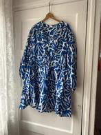 Mooi blauw witte koraal print zomerjurk jurk H&M XL 44 46, H&M, Blauw, Maat 46/48 (XL) of groter, Ophalen of Verzenden
