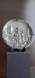 Antique WMF Silver Plated Dish Depicting , Antiek en Kunst, Ophalen of Verzenden