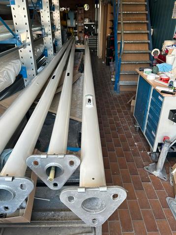 Zgan 6-meter aluminium vlaggenmast, koord in mast,kantelbaar beschikbaar voor biedingen