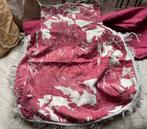 Franse Antieke Toile de Jouy zitting stof 18e eeuw Beautiran, Ophalen of Verzenden