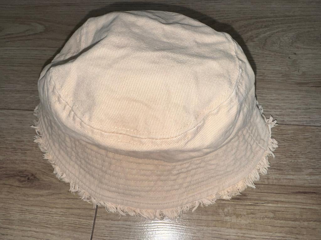 Hoed pet hoedje vissershoed pimkie one size beige, Verzenden, Gedragen, One size fits all, Hoed