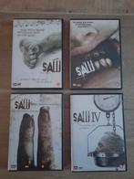 Saw film 1 tm 4, Cd's en Dvd's, Dvd's | Horror, Ophalen of Verzenden, Zo goed als nieuw, Vanaf 16 jaar