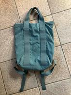 Kipling Rugzak/Shopper - Sagegroen/Blauw - Veel Vakken!, Kipling, 25 tot 40 cm, Ophalen of Verzenden, Zo goed als nieuw