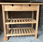 Roltafel/trolley Forhoja, Huis en Inrichting, Tafels | Sidetables, Ophalen, 100 tot 150 cm, Zo goed als nieuw, Overige houtsoorten
