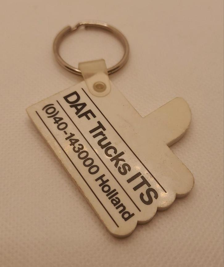 Oude sleutelhanger van DAF Trucks, Verzamelen, Sleutelhangers, Gebruikt, Merk, Ophalen of Verzenden
