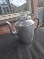 vintage aluminium koffiepot met filter, Ophalen of Verzenden, Gebruikt
