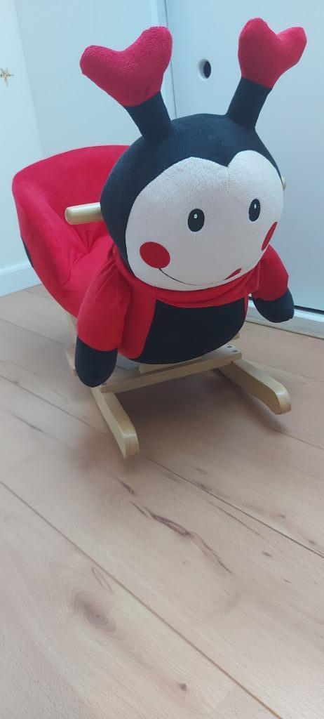 hobbeldier/ hobbelfiguur lieveheersbeestje, Kinderen en Baby's, Speelgoed | Hobbelfiguren, Zo goed als nieuw, Ophalen