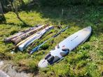 Surfplank Mistral Explosion Carbon 288 cm met 4 zeilen, Watersport en Boten, Windsurfen, Ophalen, Zo goed als nieuw, Plank