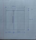 Taatsdeuren glas rvs dorma, Gebruikt, Raamkozijn, Hout, Ophalen
