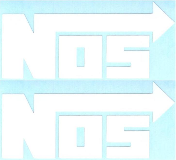 NOS, Nitrous Oxide Systems sticker set #10, Motoren, Accessoires | Stickers, Verzenden