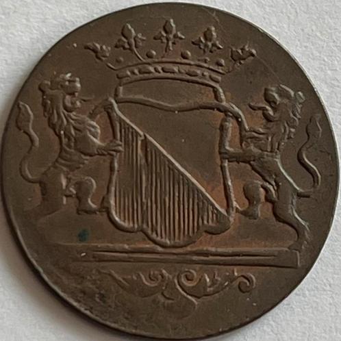 Utrecht schitterende duit 1792, Postzegels en Munten, Munten | Nederland, Losse munt, Overige waardes, Vóór koninkrijk, Ophalen of Verzenden
