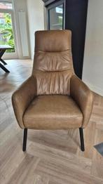 Leren fauteuil, Ophalen, Zo goed als nieuw, Minder dan 75 cm, 50 tot 75 cm