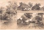 De Lei bij HOOGEIND BREDA Boerdereij Bij TERVOORT 1888 Litho, Ophalen of Verzenden