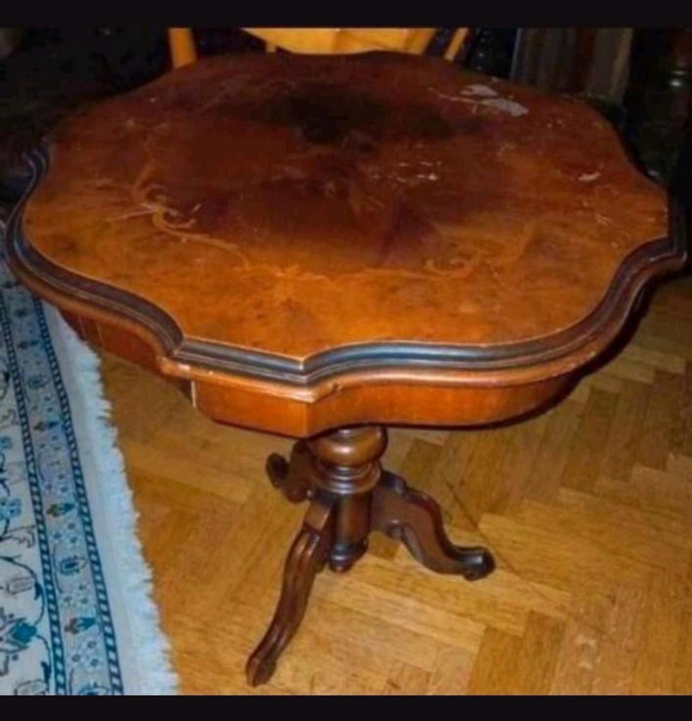 Antiek houten bijzettafeltje/wijntafeltje, Antiek en Kunst, Antiek | Meubels | Tafels, Ophalen