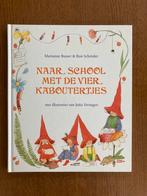 Kinderboek: Naar school /kerstfeest met de 4 kaboutertjes, Ophalen of Verzenden, Zo goed als nieuw