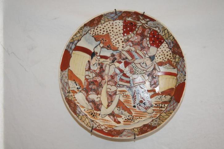 Bord / vaas Satsuma, Antiek en Kunst, Antiek | Keramiek en Aardewerk, Ophalen of Verzenden