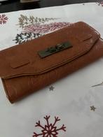 Bruine Portemonnee met Bloemmotiefmerk NIKA, Sieraden, Tassen en Uiterlijk, Portemonnees, Overige merken, Gebruikt, Bruin, Ophalen of Verzenden