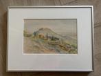 Aquarel Toscane Jan ten Hoope. De Ploeg + De Ploeg catalogus, Antiek en Kunst, Ophalen of Verzenden