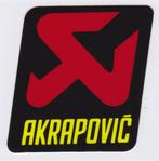 Akrapovic sticker hittebestendig #1, Verzenden