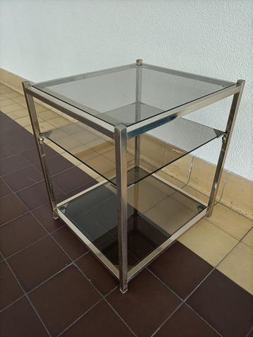 vintage bijzettafel tafeltje Hollywood Regency design retro beschikbaar voor biedingen