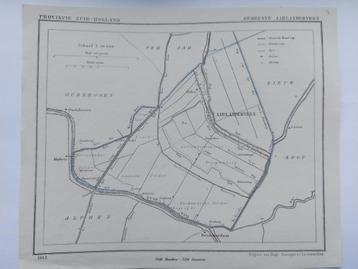 2 / Aarlanderveen van Litho uit 1865 J. Kuyper beschikbaar voor biedingen