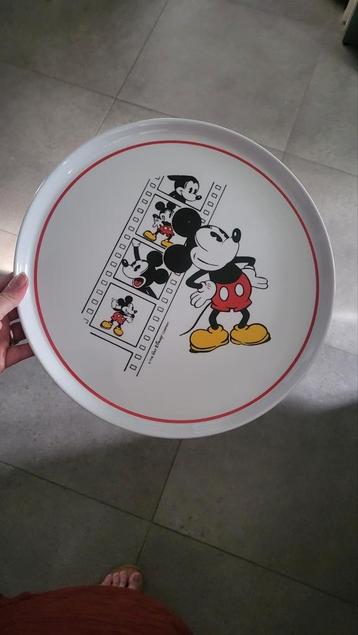 Groot melamine bord mickey mouse jaren 90 beschikbaar voor biedingen