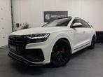 Audi Q8 55 TFSI e quattro Pro Line S|Pano|Matrix|Softclose|, Auto's, Gebruikt, Zwart, 2995 cc, Wit