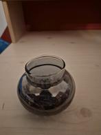 Waxinelichtje stevig glas, Huis en Inrichting, Ophalen of Verzenden, Nieuw, Overige materialen, Minder dan 25 cm