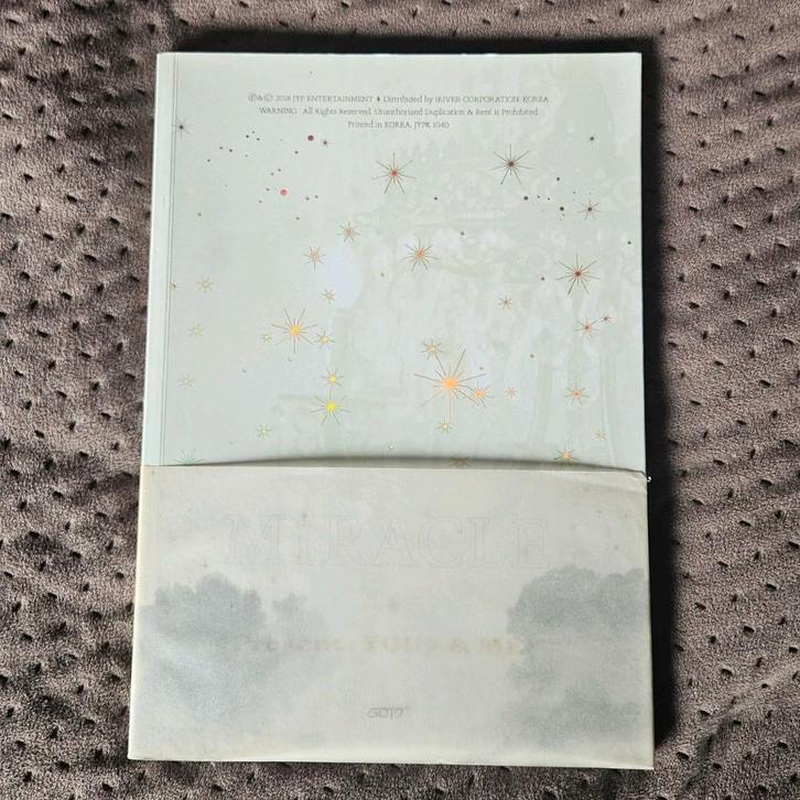 Got7 present you&me album met photocards, Verzamelen, Muziek, Artiesten en Beroemdheden, Zo goed als nieuw, Cd of Plaat, Verzenden