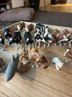 Schleich dieren, totaal 24 stuks., Verzamelen, Speelgoed, Ophalen of Verzenden, Zo goed als nieuw
