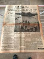 Het Parool 4 februari 1953 Aantal slachtoffers van de ramp, Verzamelen, Ophalen of Verzenden, 1960 tot 1980, Krant