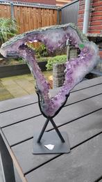 Prachtige Amethist Portaal - Uniek Decoratief Stuk, Verzamelen, Mineralen en Fossielen, Ophalen of Verzenden
