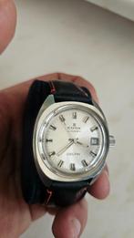Edox Delvin Automatic, herenpolshorloge, Sieraden, Tassen en Uiterlijk, Overige merken, Leer, Info@edox.ch, Ophalen of Verzenden