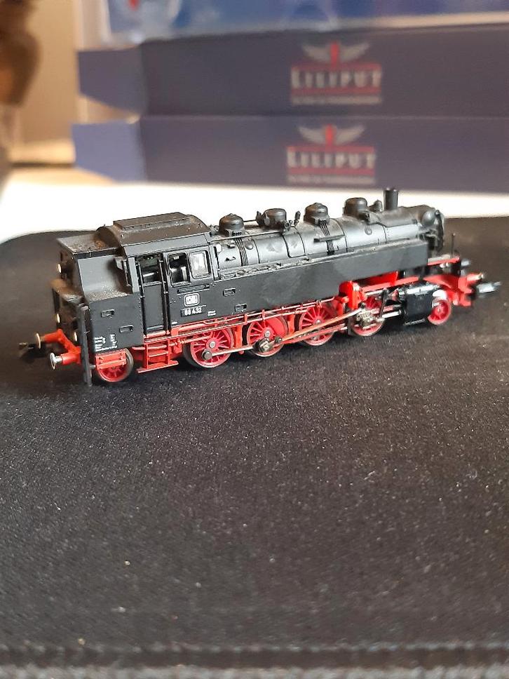 Stoomlocomotief, schaal N, Hobby en Vrije tijd, Modeltreinen | N-Spoor, Zo goed als nieuw, Locomotief, Gelijkstroom, Fleischmann