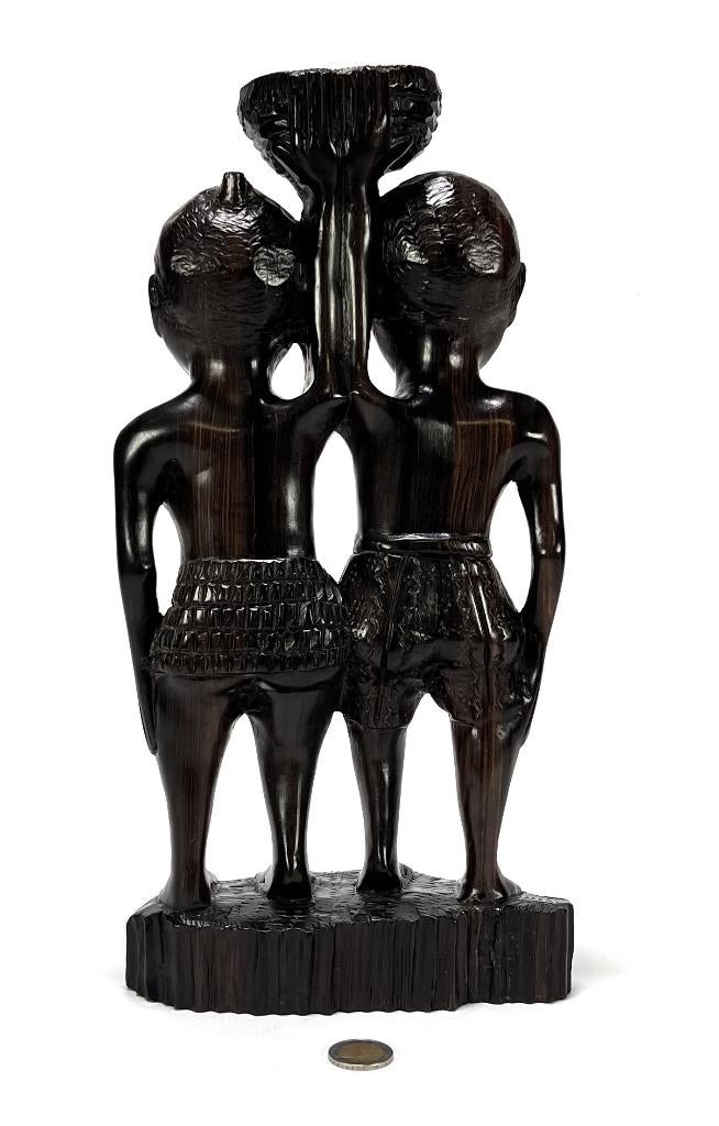 105. Ebbenhouten beeld - Makonde, Tanzania, ca. 1960-1980, Ophalen of Verzenden