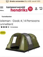 Coleman 4 persoons tent, Caravans en Kamperen, Ophalen, Nieuw, Tot en met 4