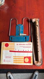 Aura blokfluit met leerboekjes, Muziek en Instrumenten, Blaasinstrumenten | Blokfluiten, Ophalen, Zo goed als nieuw, Sopraan of Sopranino