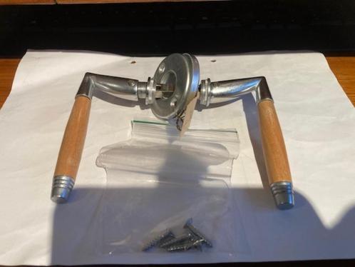 1 set authentieke deurkrukken "Art Deco", jaren 50e, Huis en Inrichting, Woonaccessoires | Overige, Gebruikt, Ophalen of Verzenden
