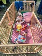 Houten grondbox 90x180, Kinderen en Baby's, Ophalen, Gebruikt
