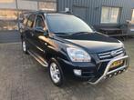 Kia Sportage 2.0cvvt 16v 4x2, Auto diversen, Schadeauto's, Ophalen, Kia, Zwart, Handgeschakeld