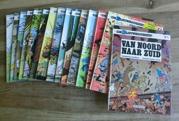 15 stripboeken uit de reeks van de Blauwbloezen  beschikbaar voor biedingen