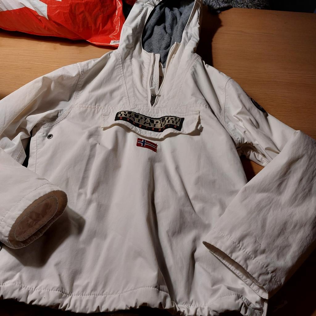 Zeiljack - Napapijri - Maat 152, Jongen of Meisje, Ophalen of Verzenden, Zo goed als nieuw, Napapijri