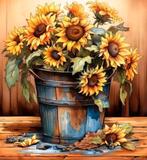 Diamond painting 50x40 ronde stenen, Diamond painting world 2021@gmail.com, Nieuw, Ophalen of Verzenden, Knutselwerk