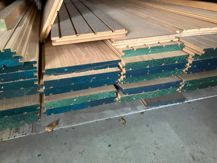 Partij essen vloerdelen, Doe-het-zelf en Verbouw, Vloerdelen en Plavuizen, Zo goed als nieuw, Vloerdelen of -planken, Hout, 10 tot 30 cm