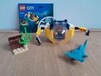 Lego set 60263 Oceaan mini-duikboot (compleet, met boekje), Ophalen of Verzenden, Zo goed als nieuw
