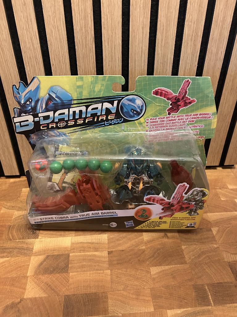 B.Daman strike cobra with true aim barrel, Kinderen en Baby's, Speelgoed | Actiefiguren, Ophalen of Verzenden, Nieuw