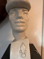 Unieke Buste Frans Gips Vreemdelingenlegioen Légion Vintage, Verzamelen, Ophalen of Verzenden, Landmacht, Overige gebieden, Overige typen