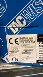 Gegalvaniseerde ring spijkers, Ophalen, Nieuw